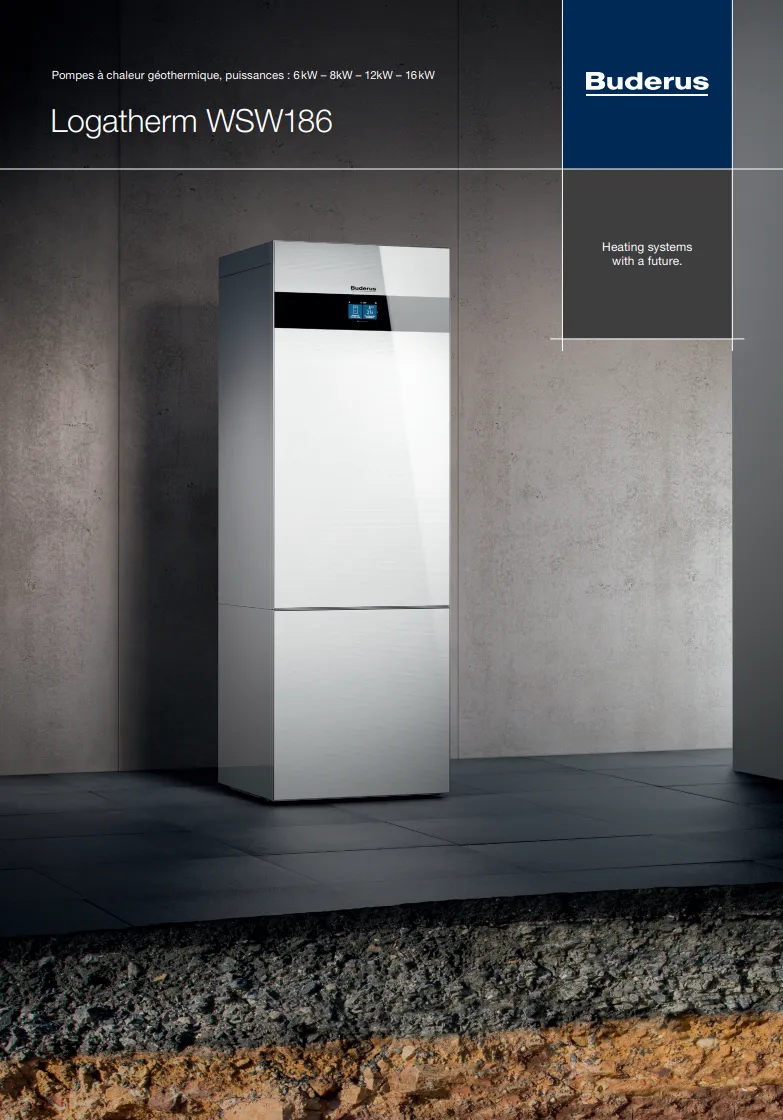 Cover van de brochure Buderus Sanitaire warmtepomp WPT